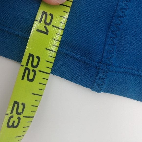 NEW Moda International VS ☆ 90s Y2K Blue Silk Beaded Stretch Tank Blouse Medium - Picture 5 of 16